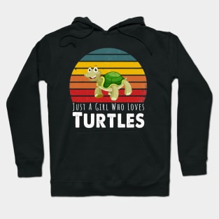 Just A Girl Who Loves Turtles Hoodie